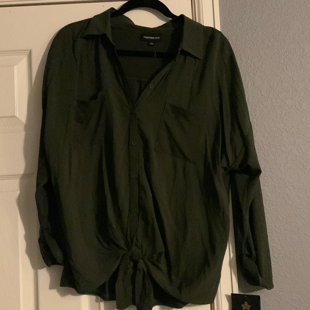 3/4 length shirt